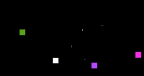 Abstract multicolor circuit computer connect background movement Video stock 122332722