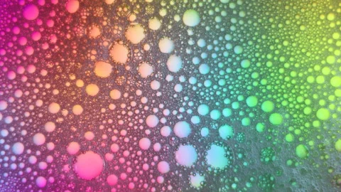 Abstract multicolor colorful background flowing colors and bubbles Vídeos de archivo 160862268