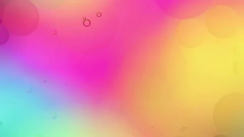 Abstract multicolor colorful blurry background flowing with circles Vídeos de archivo 160860555