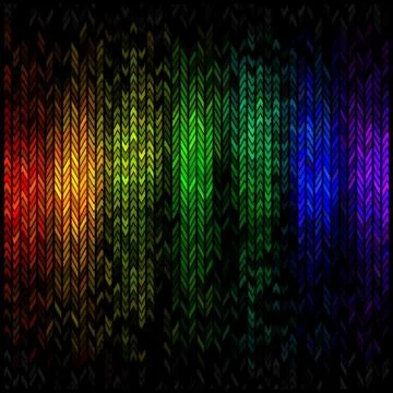 Abstract multicolor disco lights mosaic background Stock Illustration