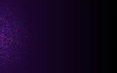 Abstract multicolor dotted halftone background glittering dots back drop, d.. Illustrazione stock