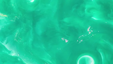 Abstract multicolor fluid diffusion with organic ink swirls and liquid textures Stock Footage 331665971