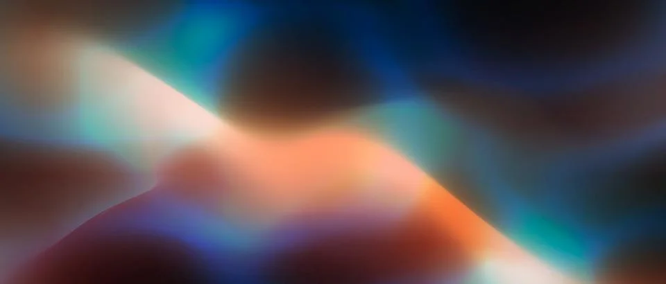 Abstract Multicolor Fluid Gradient Background Illustrazione stock