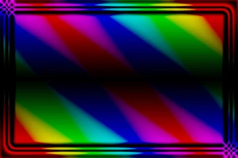 Abstract multicolor frame background Stock Illustration