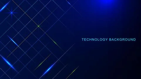 Abstract multicolor glowing lines for digital technology イラスト素材