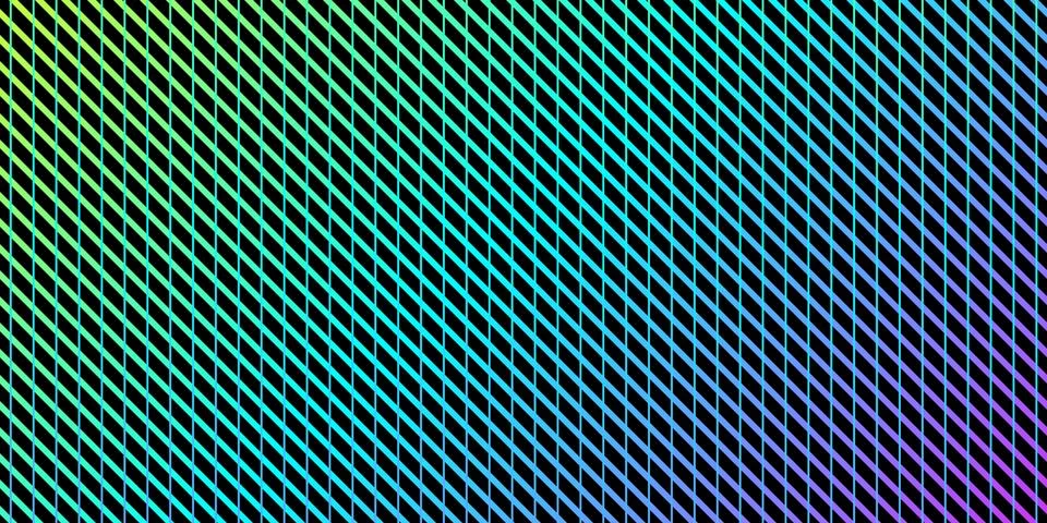 Abstract multicolor gradient diagonal line background. Vector  Illustrazione stock