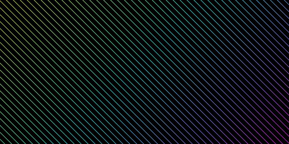 Abstract multicolor gradient diagonal line background. Vector  Illustrazione stock