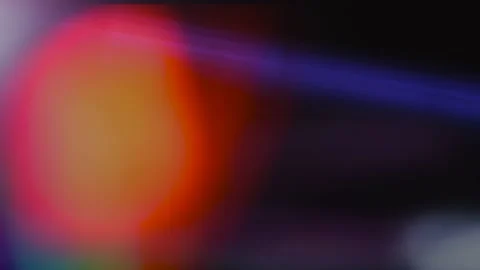 Abstract multicolor leak shine background for overlay. Lens flare with bokeh Video stock 140313779