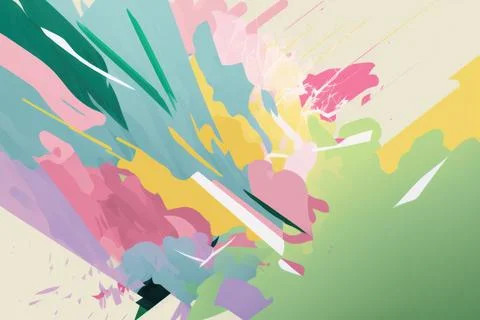 Abstract multicolor liquid effect style background Illustrazione stock