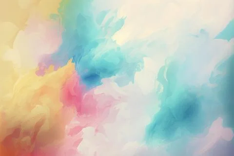 Abstract multicolor liquid effect style background Stock Illustration
