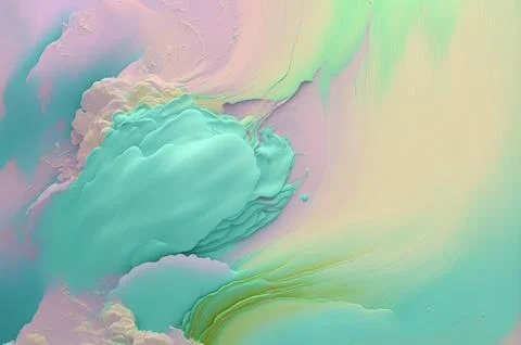 Abstract multicolor liquid effect style background Foto stock
