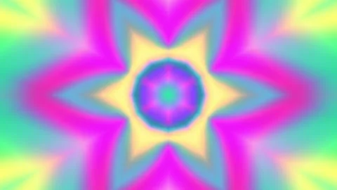 Abstract Multicolor Liquid Pattern (2845) Stock Footage 132086357