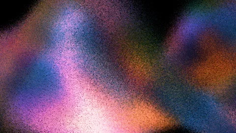 Abstract Multicolor Particle Noise Flow Cinematic Background Stock Footage 335863180