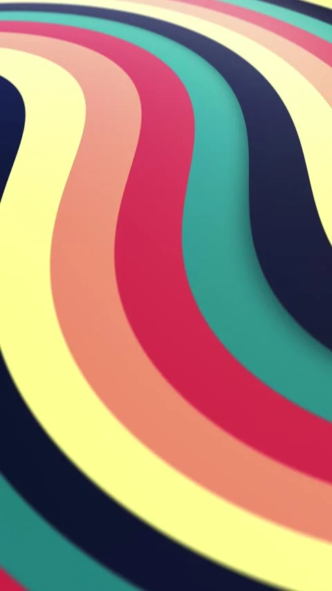 Abstract multicolor pattern loop vertical motion background Stock Footage 341604781