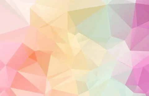 Abstract multicolor polygonal Background Stock Illustration