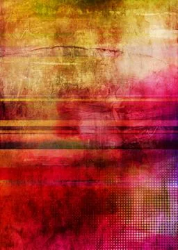 Abstract multicolor retro artwork Stock Illustration