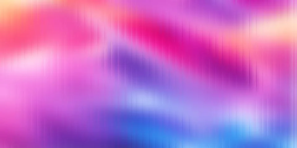 Abstract multicolor soft gradient wave texture background with vibrant glow.. Stockillustratie