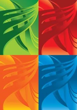 Abstract multicolor vector background Stock Illustration