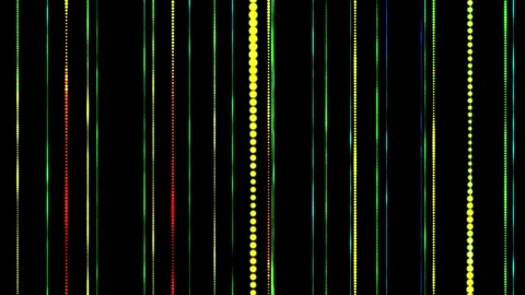 Abstract Multicolor Vertical Neon Light Lines Background Stock Footage 333262276