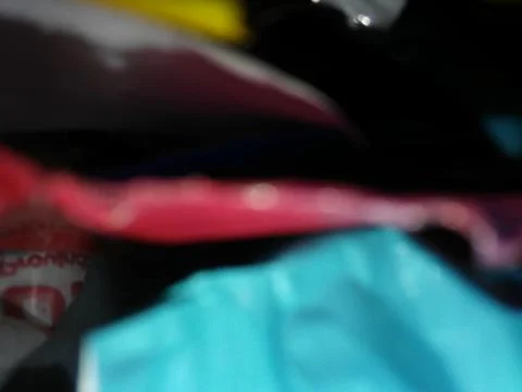 Abstract multicolor wallpaper with different elements with shadows and light Foto stock