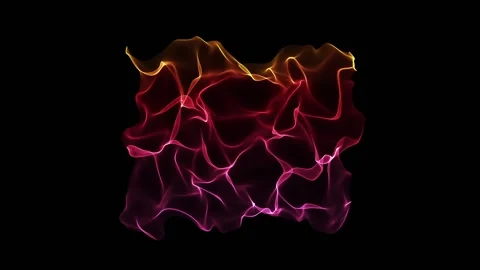 Abstract multicolor wave background Video stock 160255916