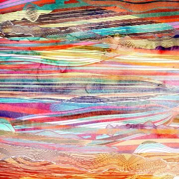 Abstract multicolored background Stock Illustration