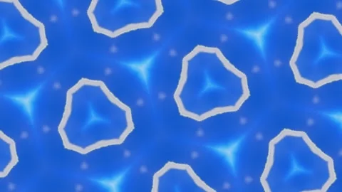Abstract multicolored background with kaleidoscope effect. blue, white Stock-Footage 303933448