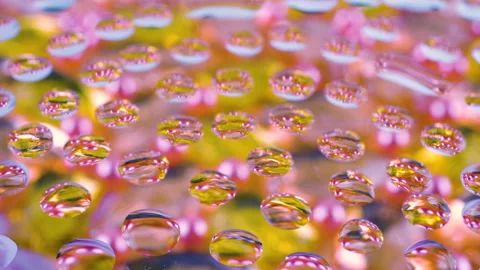 Abstract multicolored background in pink-gold, lilac, blue tones. Stock Footage 303597823
