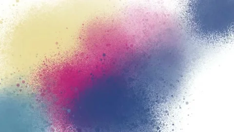 Abstract multicolored background texture ,brush strokes with spray paints on Stock Footage 169208029