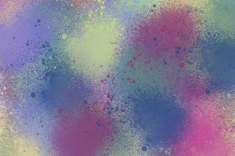 Abstract multicolored background texture ,brush strokes with spray paints on Stock Photos