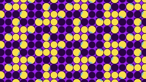 Abstract multicolored Basic Shapes Background Loop Stock Footage 197778064