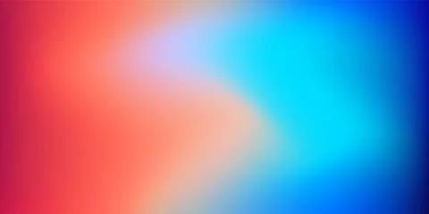 Abstract multicolored blurred gradient background. Gradient blue-orange backg Illustrazione stock