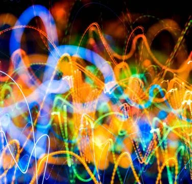 Abstract multicolored blurred lights background Abstract multicolored blur... Stock Photos