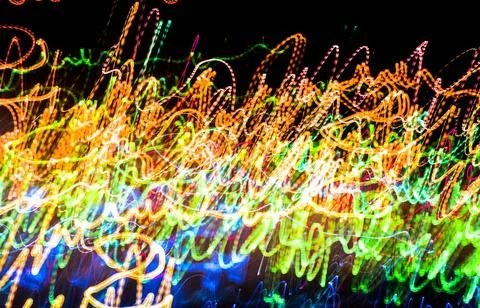 Abstract multicolored blurred lights background Abstract multicolored blur... Stock Photos