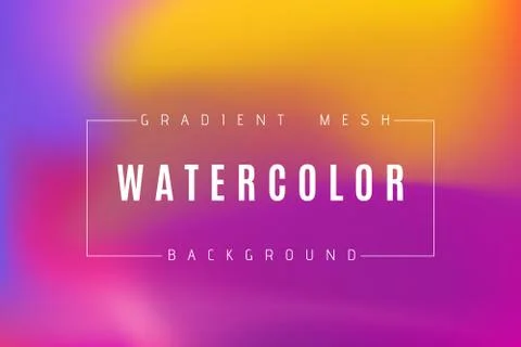 Abstract multicolored bright gradient mesh vector background. イラスト素材
