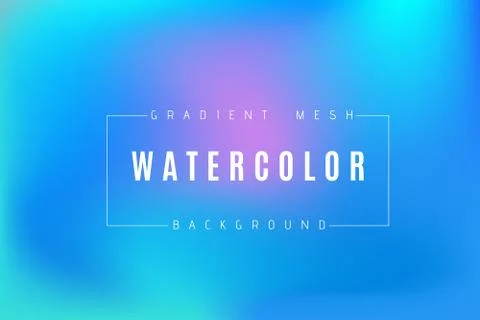 Abstract multicolored bright gradient mesh vector background. Stock Illustration