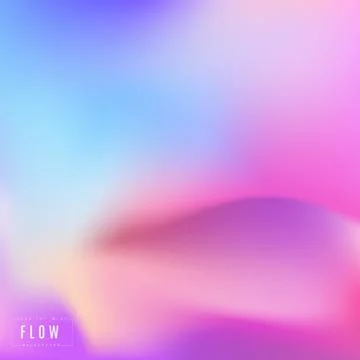 Abstract multicolored bright gradient mesh vector background. Stock Illustration