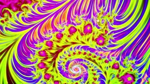 Abstract multicolored fractal background with sequins Stock Footage 161956289