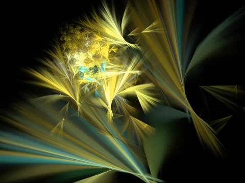 Abstract multicolored fractal pattern Stock Photos