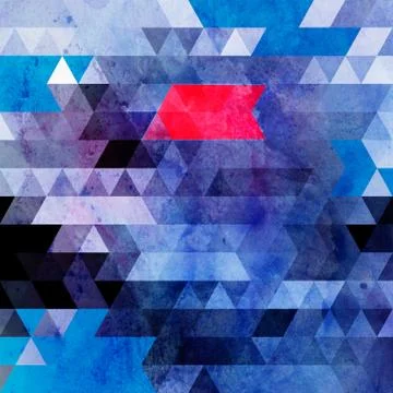 Abstract multicolored geometric background Stock Photos