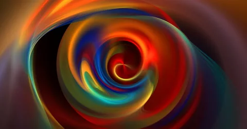 Abstract multicolored geometric motion background seamless loo Stock Footage 60991096