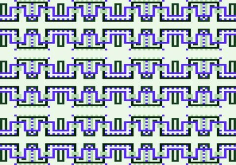 Abstract multicolored geometric pattern. Vector seamless pattern. Stock-Illustration