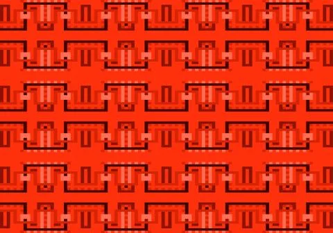 Abstract multicolored geometric pattern. Vector seamless pattern. 스톡 일러스트