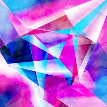 Abstract multicolored geometric trendy background Illustrazione stock