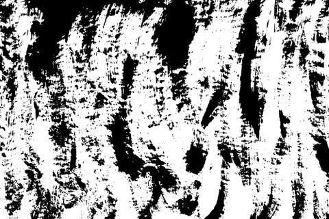 Abstract multicolored image, made with a brush. Stock Illustration