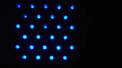 Abstract multicolored led lights background, Loopable Video stock 8838954