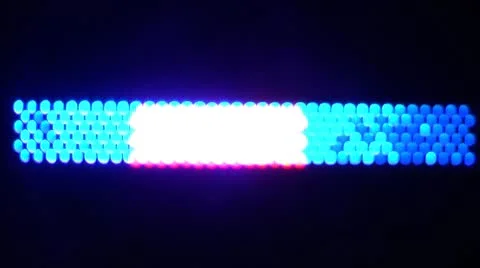 Abstract multicolored led lights background, Loopable Stock Footage 8839907