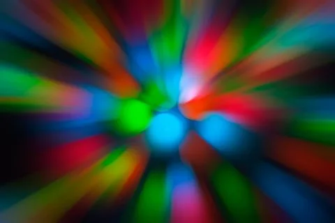 Abstract multicolored lines Stock Illustration