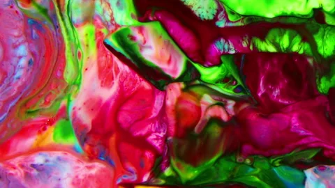 Abstract Multicolored Paint Background Texture 2 Stock Footage 316558567
