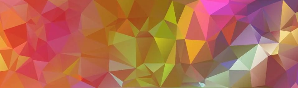 Abstract multicolored polygon, low polygon background. Transfusion of color.  스톡 일러스트